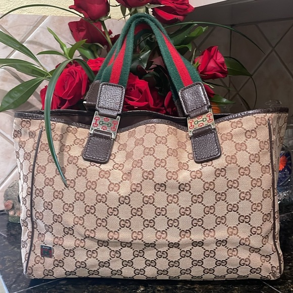 Authentic Gucci vintage tote - Picture 4 of 17